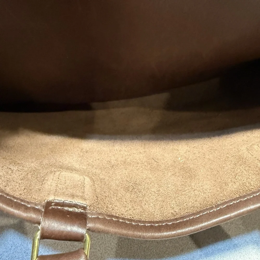 Vintage Coach Monroe‎ Glovetanned Leather Briefcase Crossbody Mahogany 312 - Picture 11 of 16